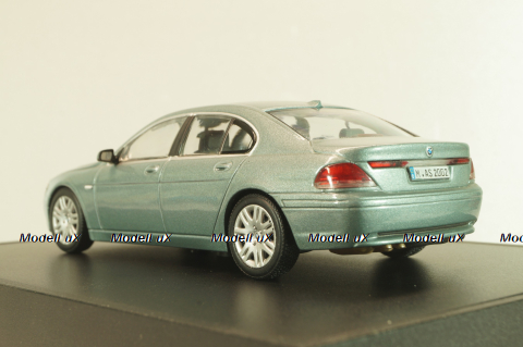 BMW 735 (E65) 7-Series, 2001, blue, 80420150319, Minichamps 1:43