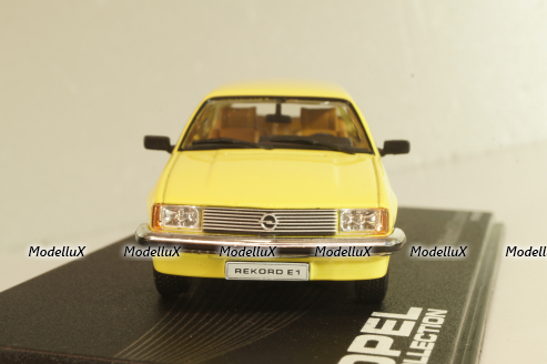 Opel Record (E) Caravan 1977, yellow, OPC0077, Altaya Opel Collection #077 1:43