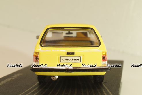 Opel Record (E) Caravan 1977, yellow, OPC0077, Altaya Opel Collection #077 1:43
