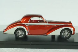 Delahaye 135M 3 Window Coupe by Henri Chapron 1947, Red, EMEU43017B,  ESVAL Model 1:43