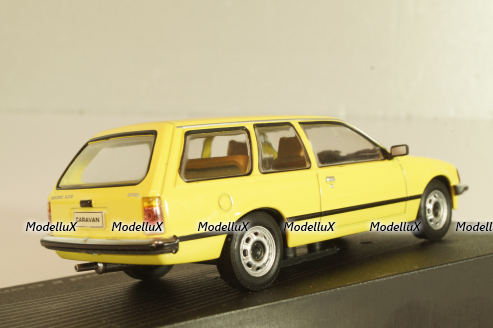 Opel Record (E) Caravan 1977, yellow, OPC0077, Altaya Opel Collection #077 1:43