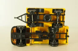 Mercedes LP911 with trailer Deutsche Bundespost, yellow, Brekina 1:87