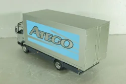 Mercedes Atego 815 box truck "Atego" 1998, silver, B66000149, Minichamps 1:43