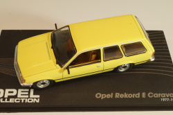 Opel Record (E) Caravan 1977, yellow, OPC0077, Altaya Opel Collection #077 1:43