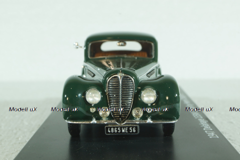 Delahaye 135 5 Window Coupe Henri Chapron 1947, GREEN, EMEU43017D,  ESVAL Model 1:43
