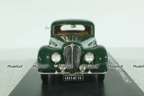 Delahaye 135 5 Window Coupe Henri Chapron 1947, GREEN, EMEU43017D,  ESVAL Model 1:43