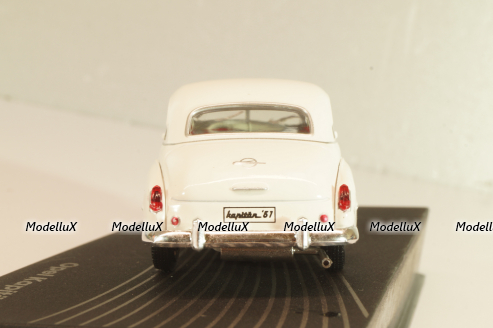 Opel Kapitän 1951, white, OPC106, Altaya Opel Collection #106 1:43