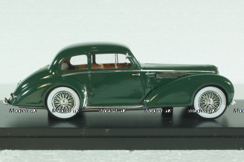 Delahaye 135 5 Window Coupe Henri Chapron 1947, GREEN, EMEU43017D,  ESVAL Model 1:43
