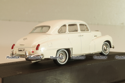 Opel Kapitän 1951, white, OPC106, Altaya Opel Collection #106 1:43