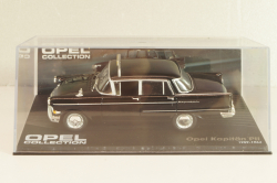 Opel Kapitän PII Taxi 1959, black, OPC092, Altaya Opel Collection #092 1:43