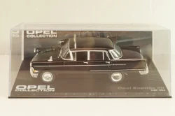 Opel Kapitän PII Taxi 1959, black, OPC092, Altaya Opel Collection #092 1:43