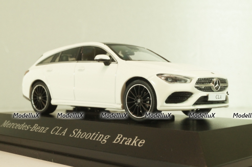 Mercedes-Benz CLA 250 Shooting Brake (X118) 2019, white, B669660474, Spark 1:43