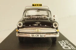 Opel Kapitän PII Taxi 1959, black, OPC092, Altaya Opel Collection #092 1:43