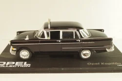 Opel Kapitän PII Taxi 1959, black, OPC092, Altaya Opel Collection #092 1:43