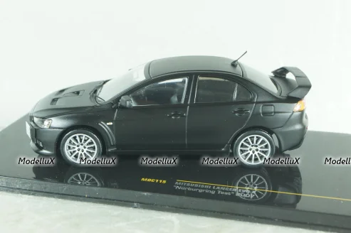 Mitsubishi Lancer Evo X "Nurbergring test" 2007, MOC115, IXO 1:43