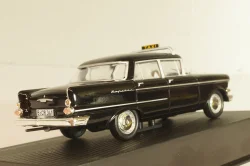 Opel Kapitän PII Taxi 1959, black, OPC092, Altaya Opel Collection #092 1:43