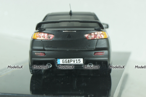 Mitsubishi Lancer Evo X "Nurbergring test" 2007, MOC115, IXO 1:43