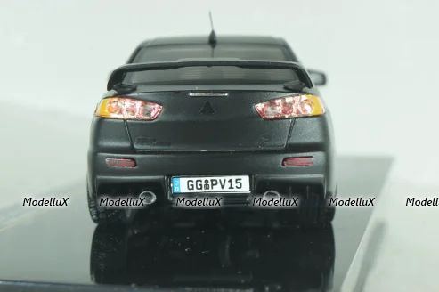 Mitsubishi Lancer Evo X "Nurbergring test" 2007, MOC115, IXO 1:43