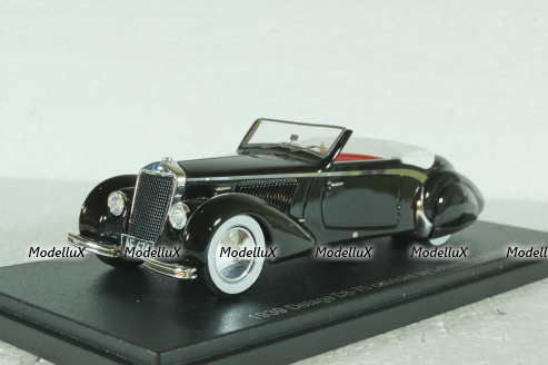 Delage D6-70 Cabriolet von Letourneur & Marchand 1939, EMEU43023A,  ESVAL Model 1:43