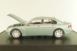 BMW 735 (E65) 7-Series, 2001, blue, 80420150319, Minichamps 1:43