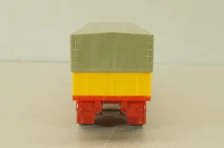 MAN 10.212 with semi trailer Shell, yellow/red, 7832, Brekina 1:87 