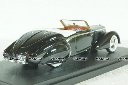 Delage D6-70 Cabriolet von Letourneur & Marchand 1939, EMEU43023A,  ESVAL Model 1:43