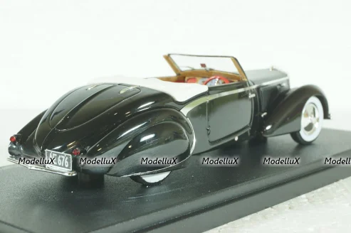 Delage D6-70 Cabriolet von Letourneur & Marchand 1939, EMEU43023A,  ESVAL Model 1:43