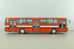 Икарус-263, городской автобус 1985 красный (пунцовый), DEMPRICE 1:43