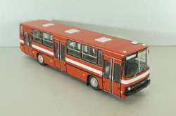 Икарус-263, городской автобус 1985 красный (пунцовый), DEMPRICE 1:43