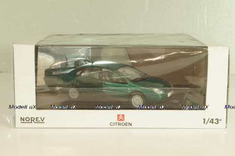 Citroen C5 Limousine 2001, green, 155502, Norev 1:43