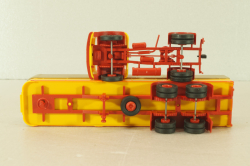 MAN 10.212 with semi trailer Shell, yellow/red, 7832, Brekina 1:87 