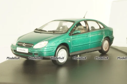 Citroen C5 Limousine 2001, green, 155502, Norev 1:43