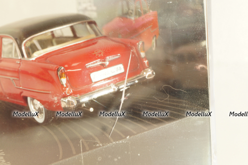 Opel Kapitan 1955, red/black roof, OPC110, Altaya Opel Collection #110 1:43 Уценка!