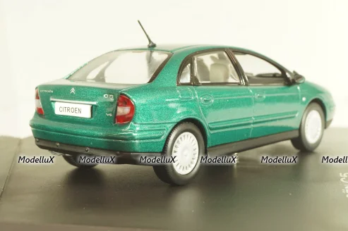 Citroen C5 Limousine 2001, green, 155502, Norev 1:43