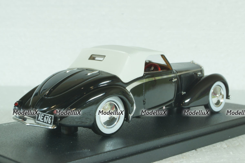 Delage D6-70 Cabriolet Letourneur & Marchand 1939, EMEU43023B,  ESVAL Model 1:43
