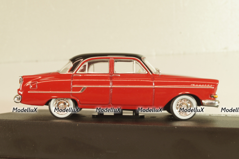 Opel Kapitan 1955, red/black roof, OPC110, Altaya Opel Collection #110 1:43 Уценка!