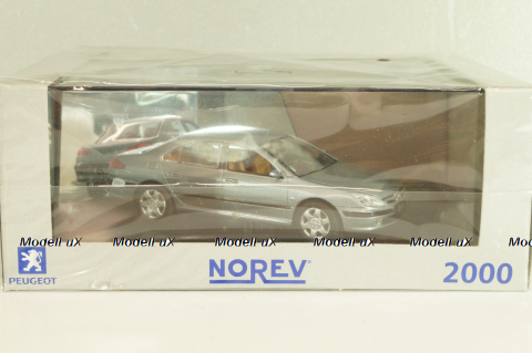 Peugeot 607 Berline 2000, gris Iceland, 476745, Norev 1:43