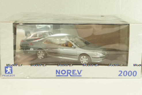 Peugeot 607 Berline 2000, gris Iceland, 476745, Norev 1:43