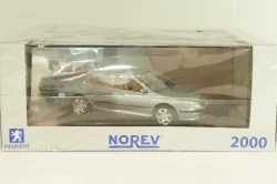 Peugeot 607 Berline 2000, gris Iceland, 476745, Norev 1:43