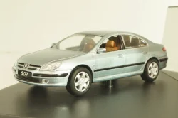 Peugeot 607 Berline 2000, gris Iceland, 476745, Norev 1:43