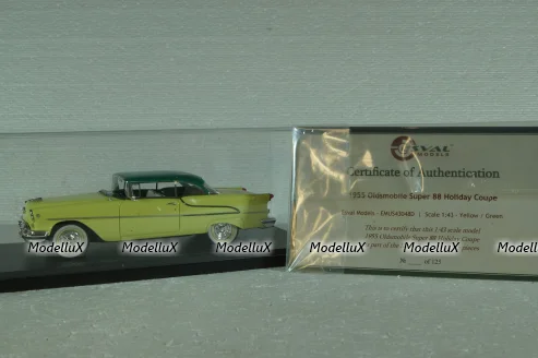 Oldsmobile Super 88 Holiday Coupe 1955, EMUS43048B,  ESVAL Model 1:43