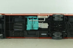 Икарус-263, городской автобус 1985 красный (пунцовый), DEMPRICE 1:43