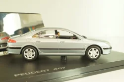 Peugeot 607 Berline 2000, gris Iceland, 476745, Norev 1:43
