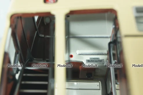 Bussing D2U "Jagermeister" 1951, beige, 439071082, Minichamps 1:43