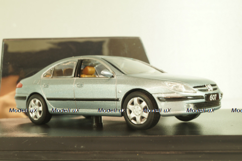 Peugeot 607 Berline 2000, gris Iceland, 476745, Norev 1:43