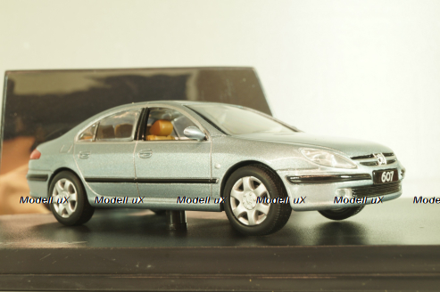 Peugeot 607 Berline 2000, gris Iceland, 476745, Norev 1:43