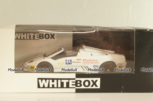 Lamborghini Diablo VT-R Roadster Trofeo 1997, white, WB501, WhiteBox 1:43
