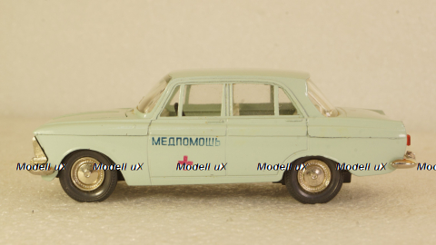Москвич-412 А2, 2 зажима медпомощь, Тантал/Радон 1:43