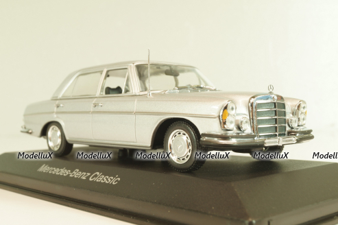 Mercedes-Benz 300 SEL (W109) 1968, silver, B66040248, Minichamps 1:43