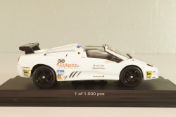 Lamborghini Diablo VT-R Roadster Trofeo 1997, white, WB501, WhiteBox 1:43